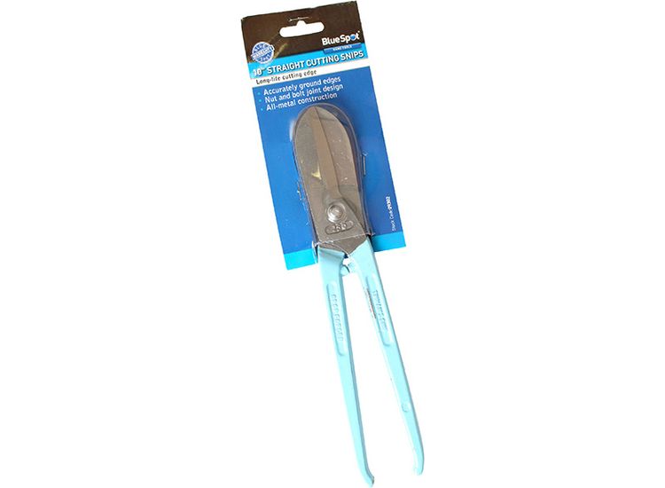 BlueSpot Tools Straight Cut Tin Snips 250mm (10in)