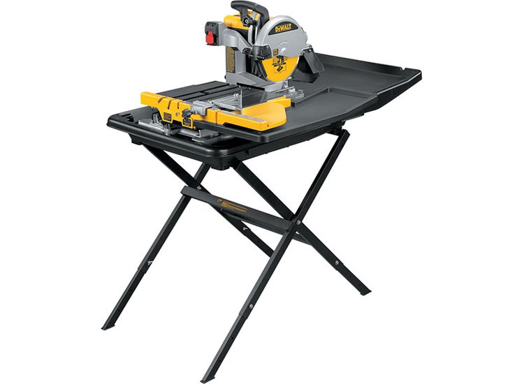 DEWALT D24000 Wet Tile Saw With Slide Table