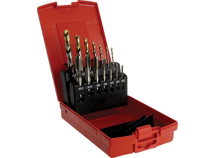 Dormer A002 Drills &amp; E500 HSS MC Tap Set