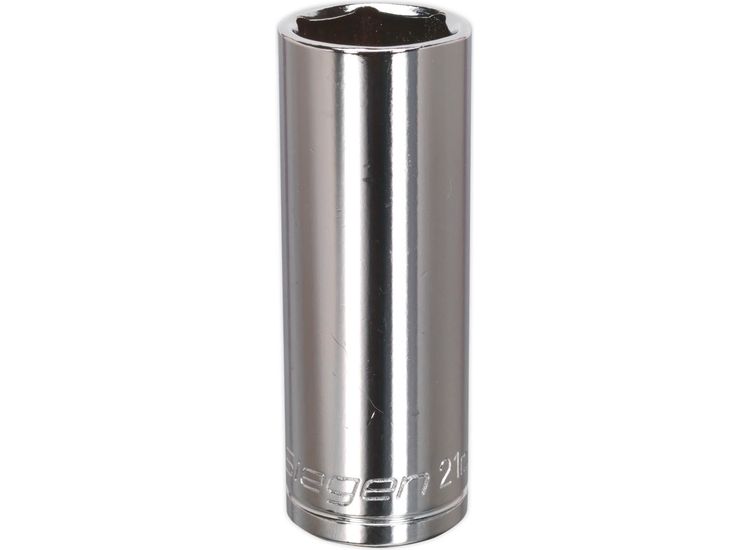 Sealey S0676 WallDrive&amp;reg; Socket 21mm Deep 1/2"Sq Drive