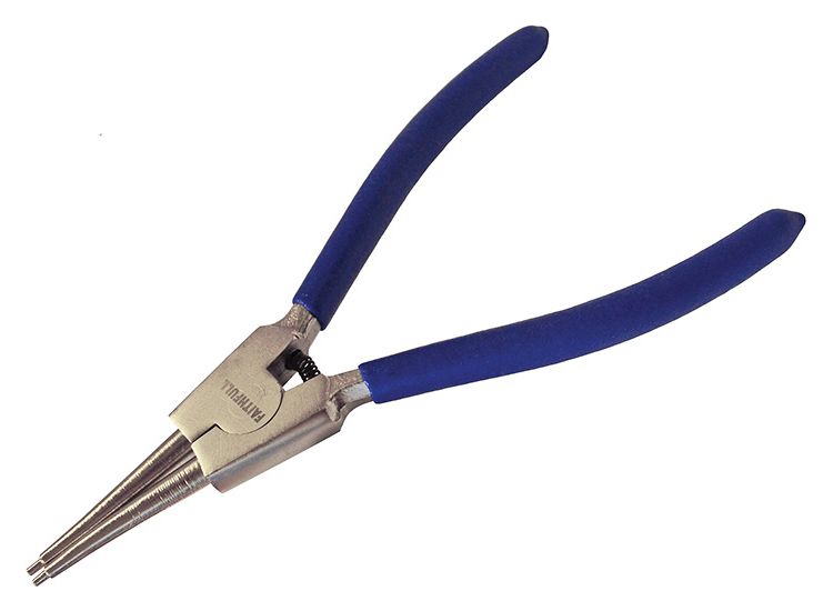 Faithfull Circlip Pliers Outside Straight CRV 180mm (7in)