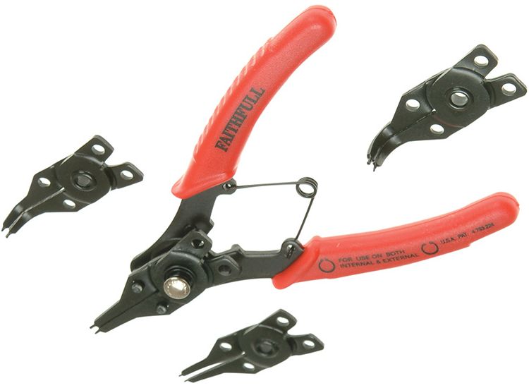 Faithfull Circlip Pliers Set, 5 Piece