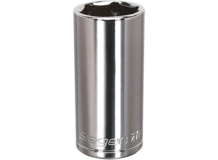 Sealey S0681 WallDrive&amp;reg; Socket 27mm Deep 1/2"Sq Drive