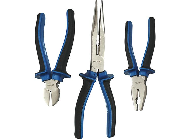 Faithfull Handyman Pliers Set, 3 Piece