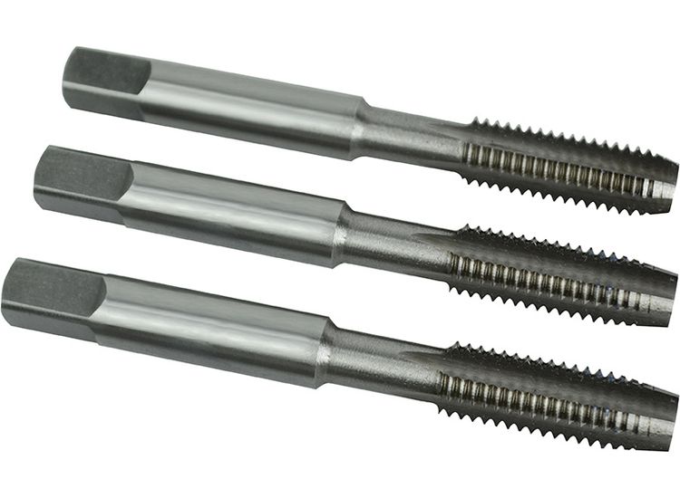Faithfull HSS Straight Flute Tap Set, 3 Piece