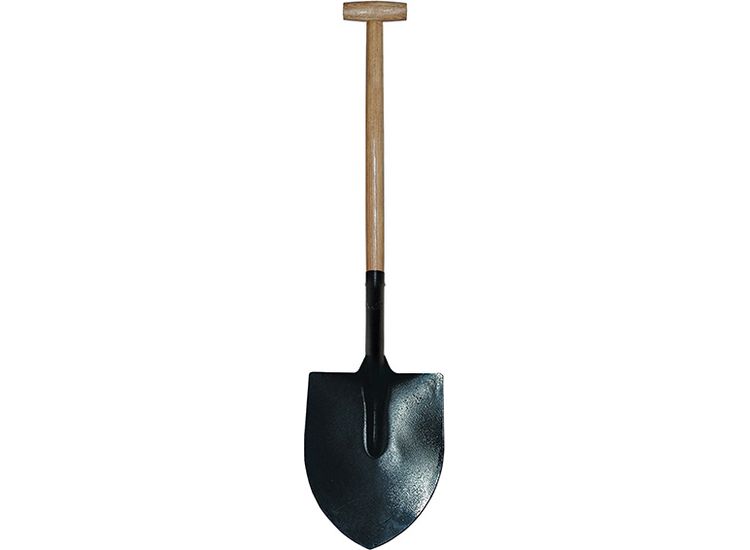 Faithfull Open Socket Round Shovel No.2 T-Handle