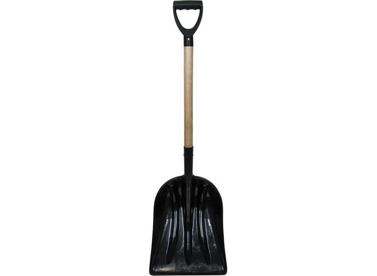 Faithfull Plastic Debris Shovel Wood Handle