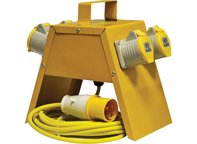 Faithfull Power Plus Distribution Box 4-Way 110V