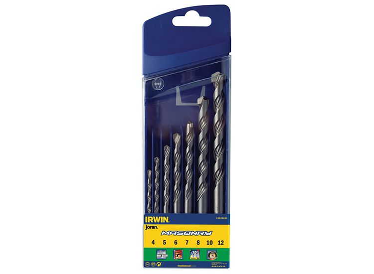 IRWIN® Masonry Drill Bit Set, 7 Piece