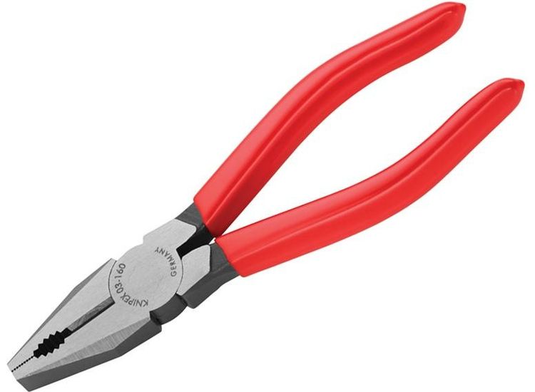 Knipex 03 01 Series Combination Pliers, PVC Grips
