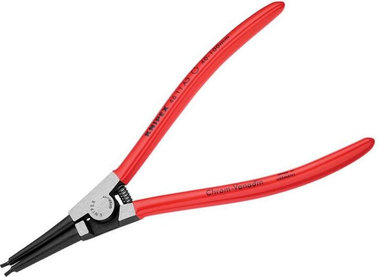 Knipex 46 11 Series External Straight Circlip Pliers