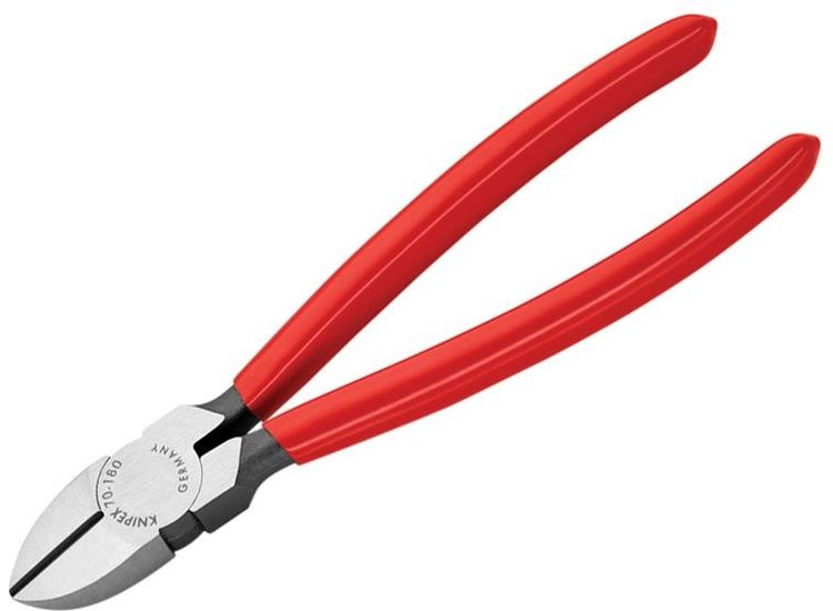 Knipex 70 01 Series Diagonal Cutters, PVC Grip