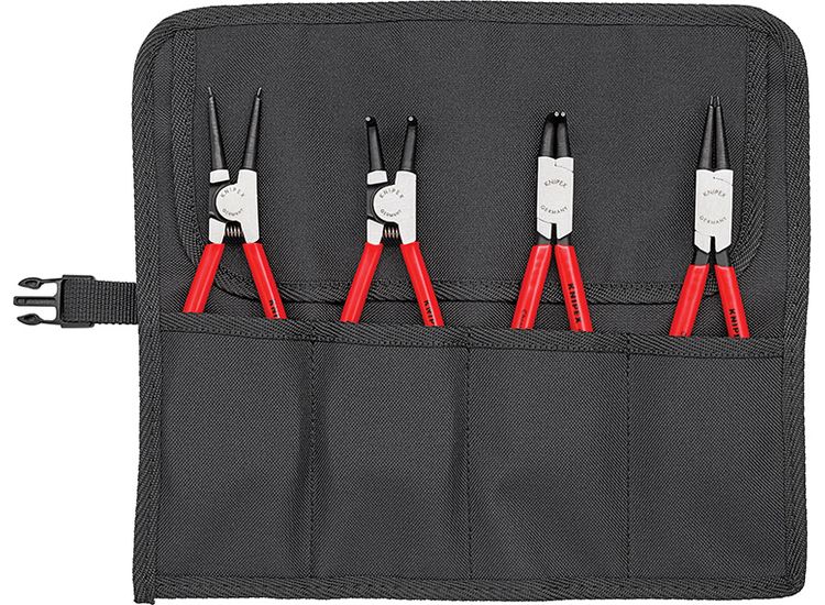 Knipex Circlip Pliers Set in Roll, 4 Piece