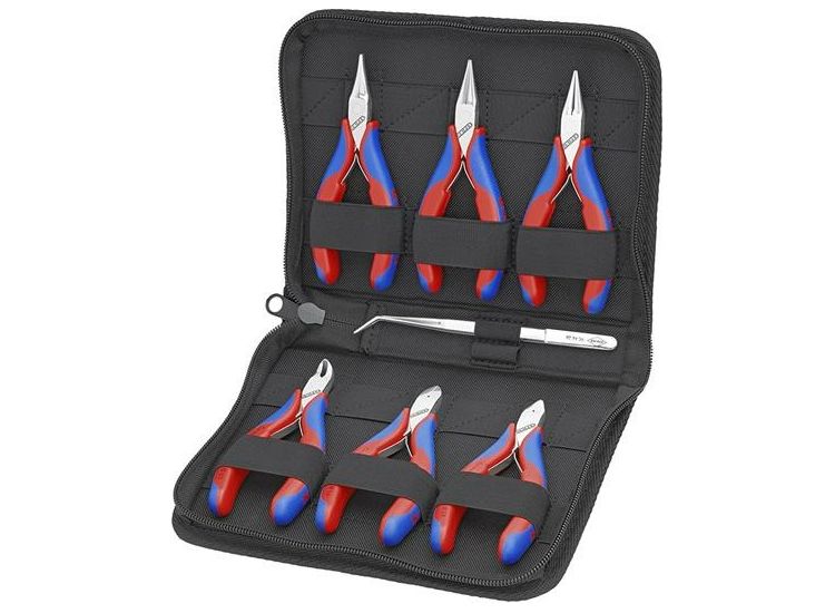 Knipex Electronic Plier Set, 6 Piece