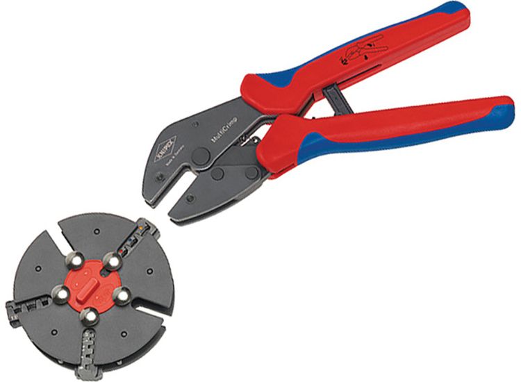 Knipex Multicrimp® Pliers Set - 3 Quick Change Cartridges