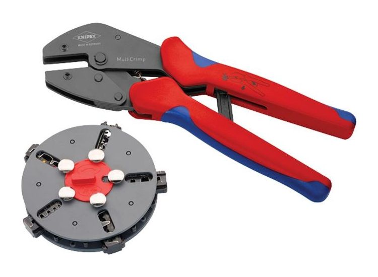 Knipex Multicrimp® Pliers Set - 5 Quick Change Cartridges
