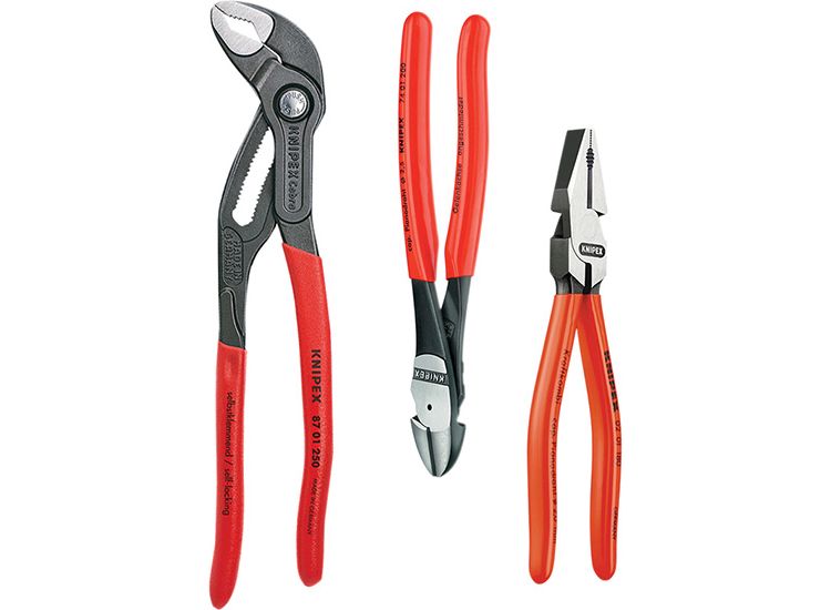 Knipex Power Pack High Leverage Pliers Set, 3 Piece