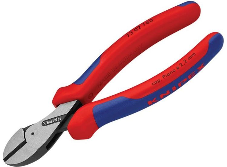 Knipex X-Cut® Compact Diagonal Cutter Multi-Component Grip 160mm