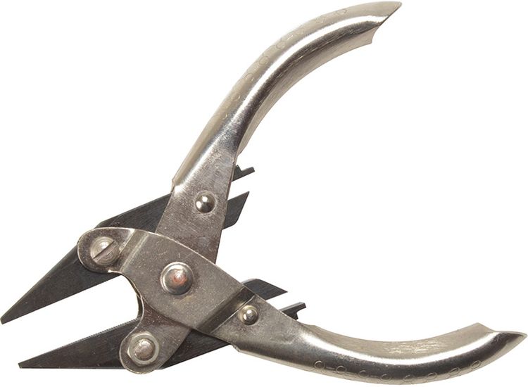 Maun Snipe Nose Pliers Serrated Jaw 125mm (5in)