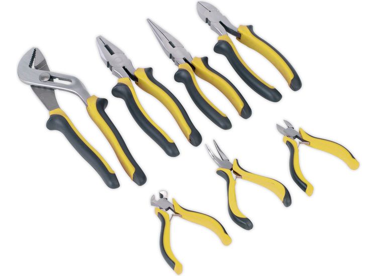 Sealey S0757 Comfort Grip Pliers Set 7pc