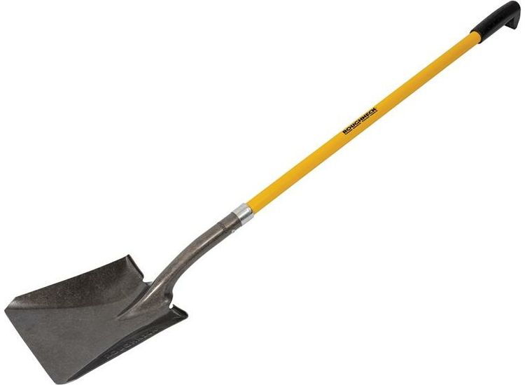 Roughneck Square Shovel, Long Handle