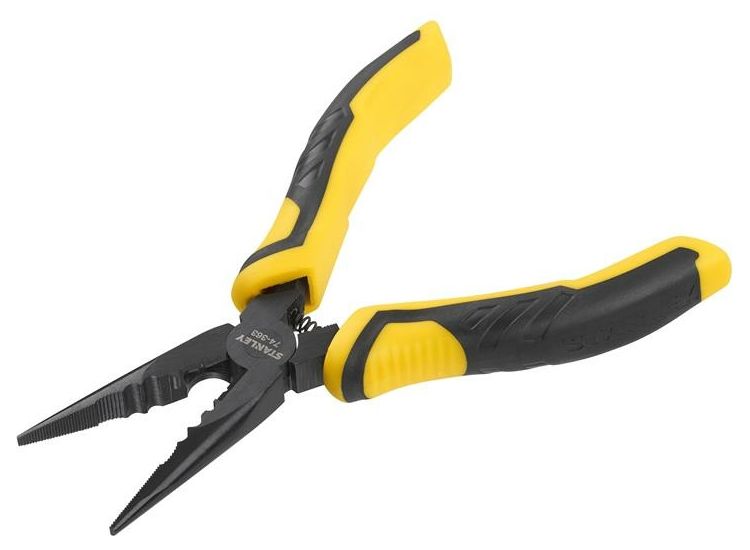 STANLEY® ControlGrip™ Long Nose Pliers
