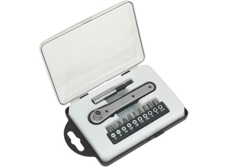 Sealey S0775 Ratchet Driver Bit Set 12pc