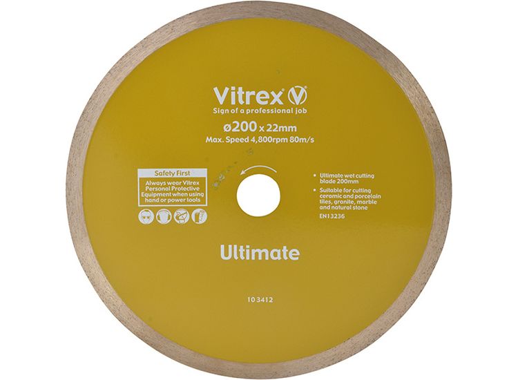 Vitrex Ultimate Diamond Blade 200mm