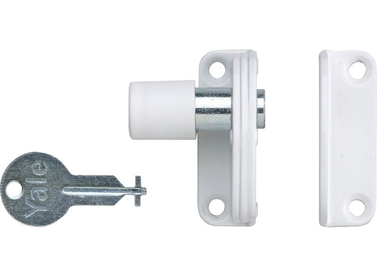 Yale Locks P123 Sash Window Presslock White