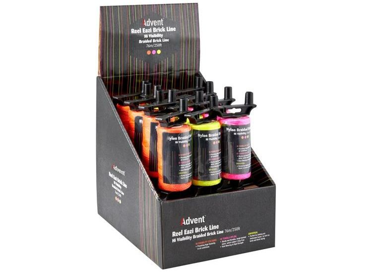 Advent Reel Eazi Brick Line Display Box of 12