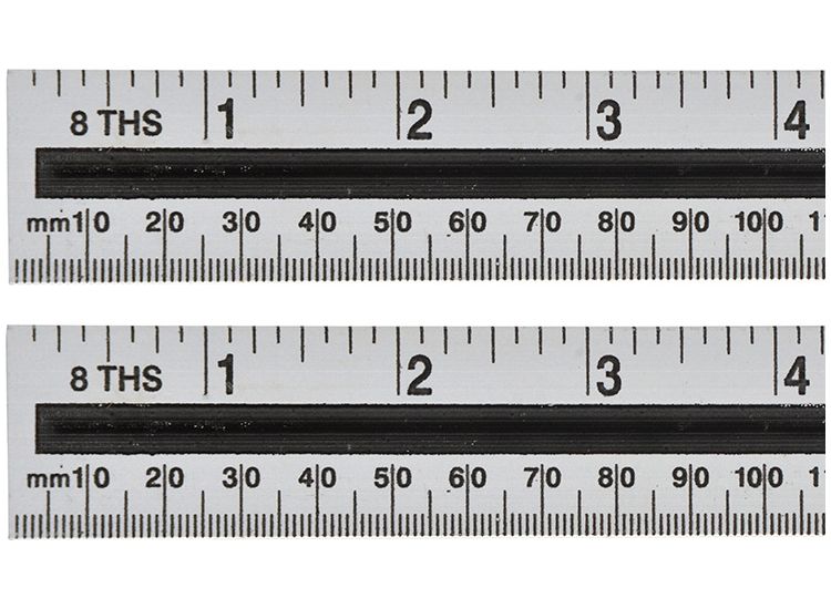BlueSpot Tools Aluminium Ruler