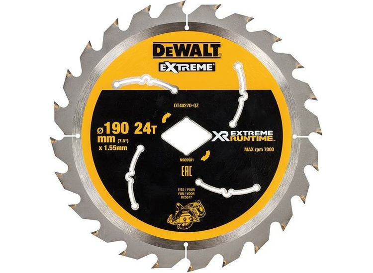 DEWALT Extreme Runtime FlexVolt Circular Saw Blade