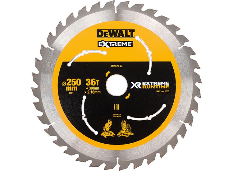DEWALT Extreme Runtime FlexVolt Mitre Saw Blade