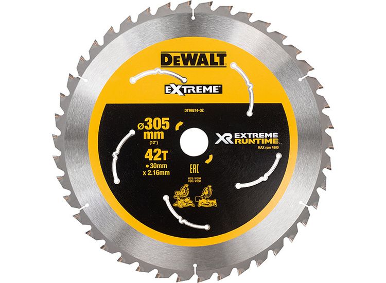 DEWALT XR FlexVolt Mitre Saw Blade