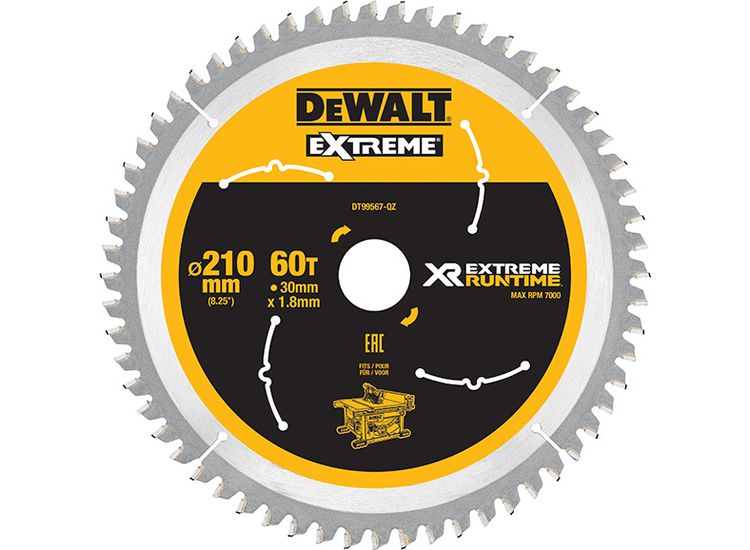DEWALT XR FlexVolt Table Saw Blade