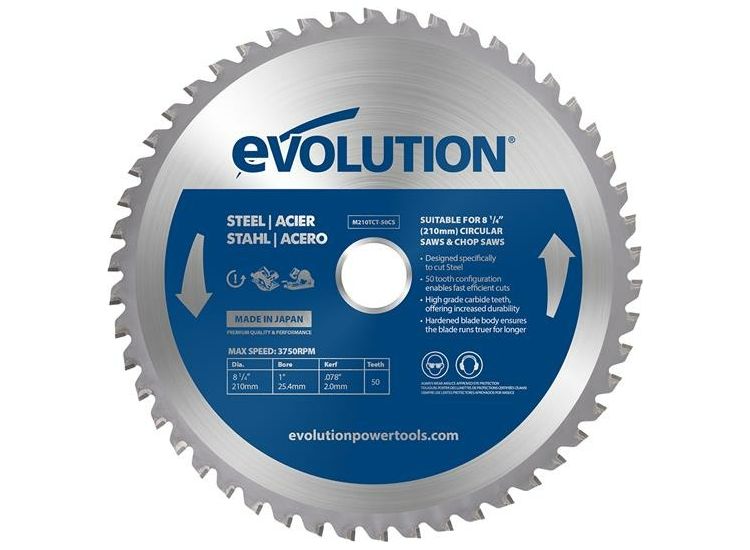 Evolution Mild Steel Cutting Circular Saw Blade
