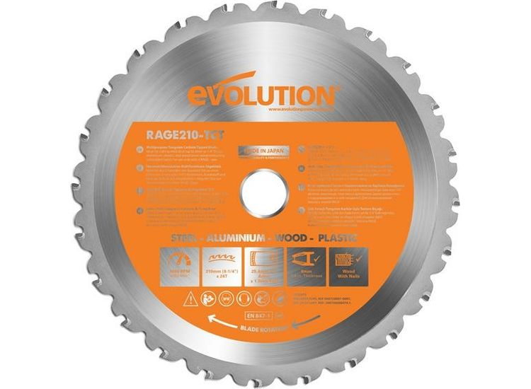 Evolution Multi-Material Mitre Saw Blade
