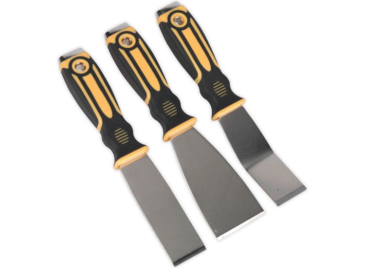 Sealey S0856 Scraper Set with Hammer Cap 3pc