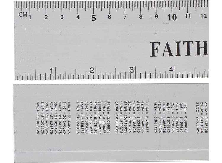 Faithfull Aluminium Flat Rule