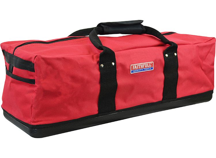 Faithfull Hard Bottom Zip Top Holdall 61cm (24in)