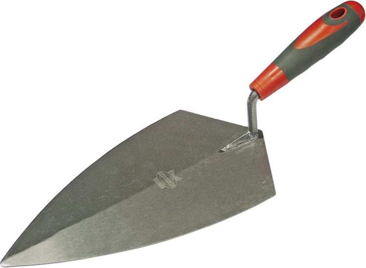 Faithfull Philadelphia Pattern Brick Trowel Soft Grip Handle 11in