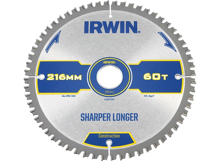 IRWIN® Construction Mitre Circular Saw Blade