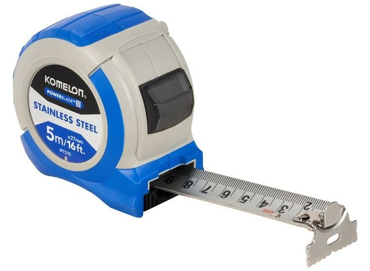 Komelon Stainless Steel PowerBlade™ Pocket Tape