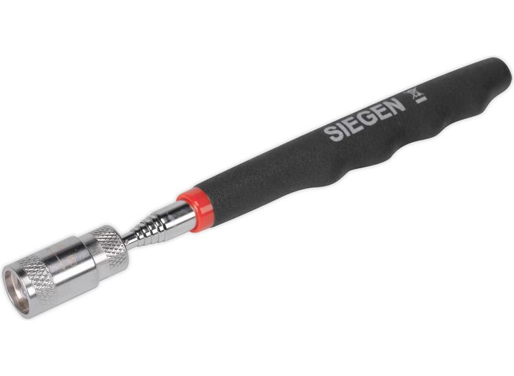 Sealey S0903 Heavy-Duty Magnetic Pick-Up Tool with LED 3.6kg Capacity