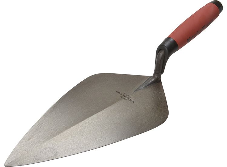 Marshalltown 34D Wide London Pattern Brick Trowel, DuraSoft® Handle