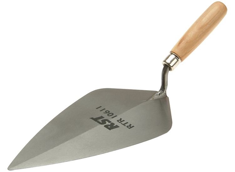 R.S.T. 106 London Pattern Brick Trowels Wooden Handle