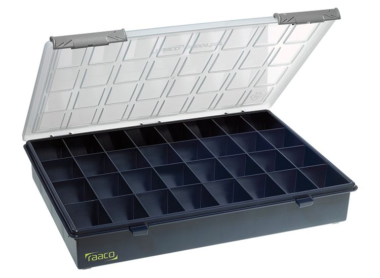 Raaco A4 Profi Service Case Assorter 32 Fixed Compartments