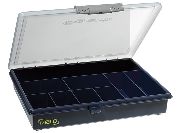 Raaco A5 Profi Service Case Assorter 9 Fixed Compartments