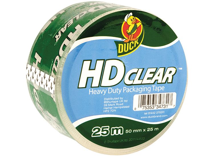 Shurtape Duck Tape® Packaging Heavy-Duty 50mm x 25m Clear