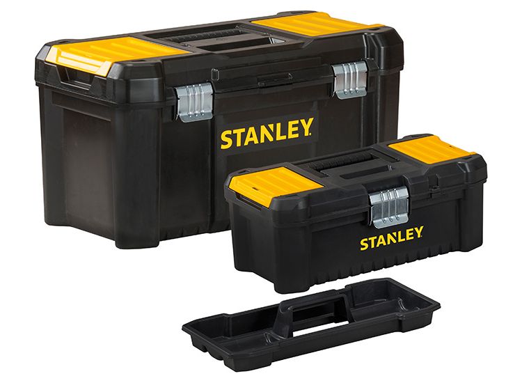 STANLEY® Essential Toolbox Bonus Pack 32cm (12.1/2in) &amp; 48cm (19in)